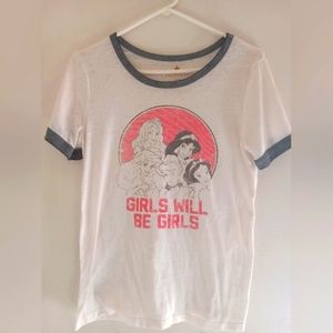 Disney Princess Shirt Sz M